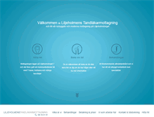 Tablet Screenshot of liljeholmenstandlakarmottagning.se